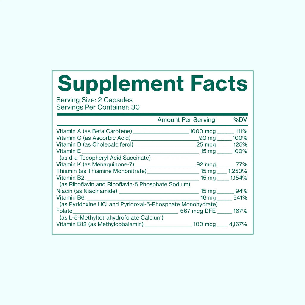 Love Wellness Daily Love Multivitamin & Big Brain Probiotics | Mind and Body Duo | Womens Vitamin and Probitoic Love Wellness