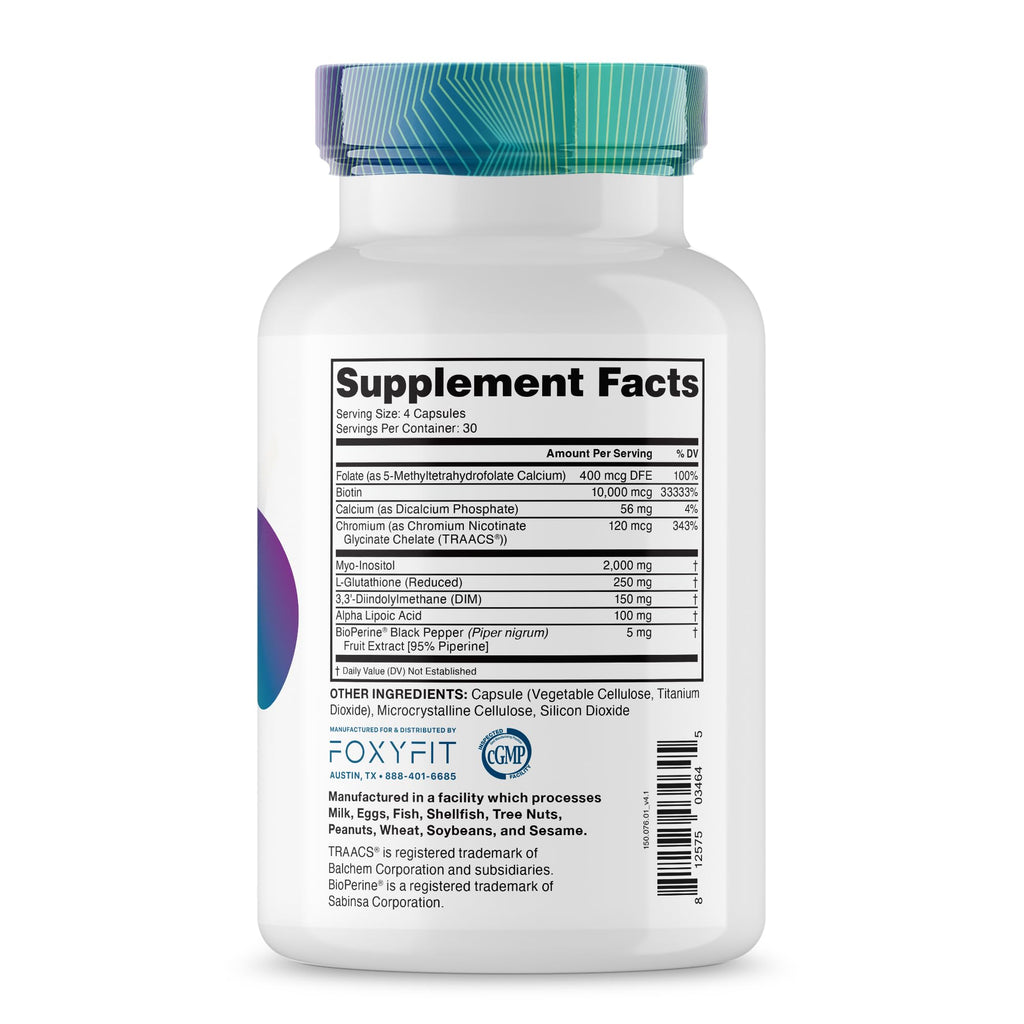 Essential Balance Hormonal Support and Vitamin Supplement for Women by Foxy Fit – Antioxidant, Healthy Skin & Hair for Daily Use* (30 Servings) FoxyFitBuy Supplements Australia