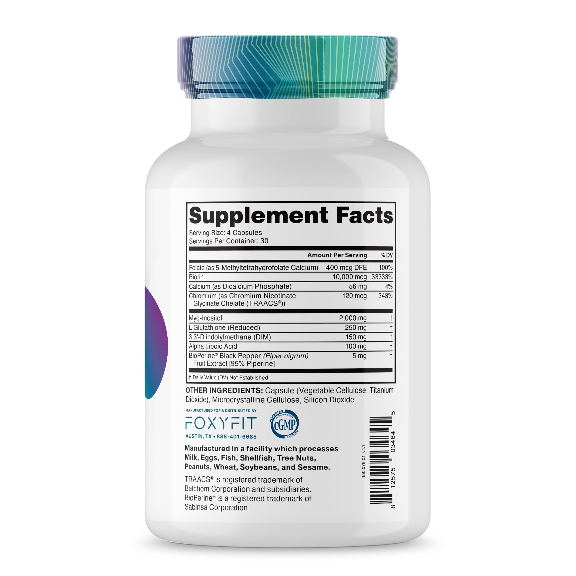 Essential Balance Hormonal Support and Vitamin Supplement for Women by Foxy Fit – Antioxidant, Healthy Skin & Hair for Daily Use* (30 Servings) FoxyFitBuy Supplements Australia