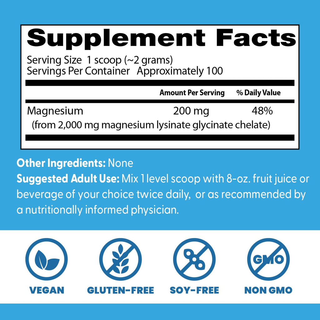 Doctor's Best High Absorption Magnesium Powder,White, 100% Chelated TRACCS, Not Buffered, Headaches, Sleep, Energy. Non-GMO, Vegan, Gluten Free, 200G, 7.1 Ounce (Pack of 1) Doctor's BESTBuy Supplements Australia