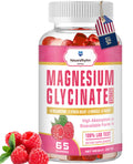 Nature‘s Rhythm Magnesium Gummies 500mg - 65 Ct | Magnesium Glycinate Supplements for Relaxation, Stress Relief, and Sleep for Adults & Kids Tasty and Tangy Raspberry Flavor Nature'sRhythmBuy Supplements Australia