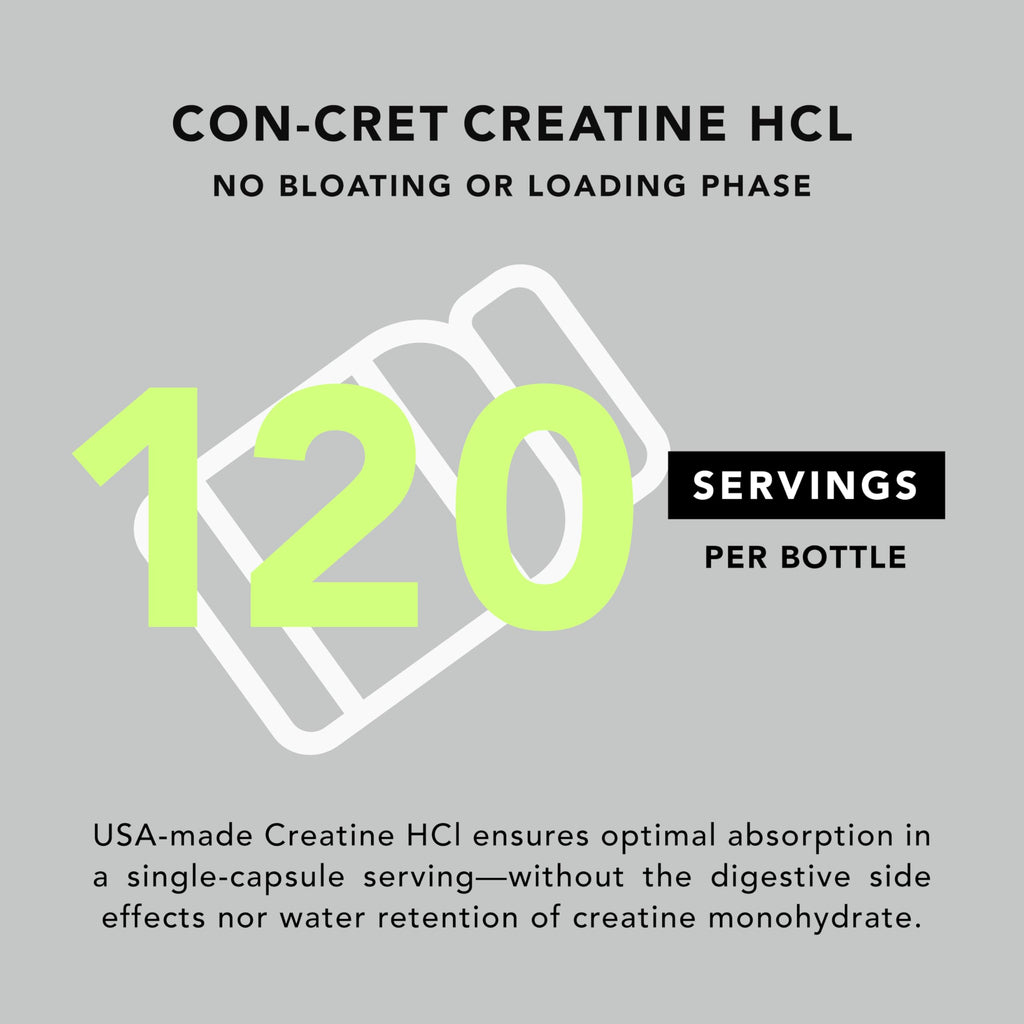 AMANDEAN Creatine HCl Pills. American Made CON-CRET. 120 Capsules. 7X Concentrated vs Monohydrate Powder. No Bloat. Muscle, Energy, Cognitive, Recovery Support for Men & Women. Gluten Free, Non-GMO. AMANDEANBuy Supplements Australia