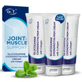Dr. T Glucosamine Chondroitin Cream - Premium Formula with MSM and Collagen for Joint and Muscle Discomfort - Maintains Joint Strength, Flexibility & Muscle Mobility - 4.23 oz / 120g (3 Pack) Dr. TBuy Supplements Australia