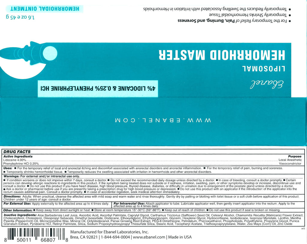 Ebanel Bundle of Hemorrhoid Master, and Foot Fungus Treatment 1 Oz Ebanel buy supplements Au