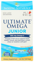 NORDIC NATURALS Junior Ultimate Omega Chewable Softgels, 680 Mg, 90 CT Nordic NaturalsBuy Supplements Australia