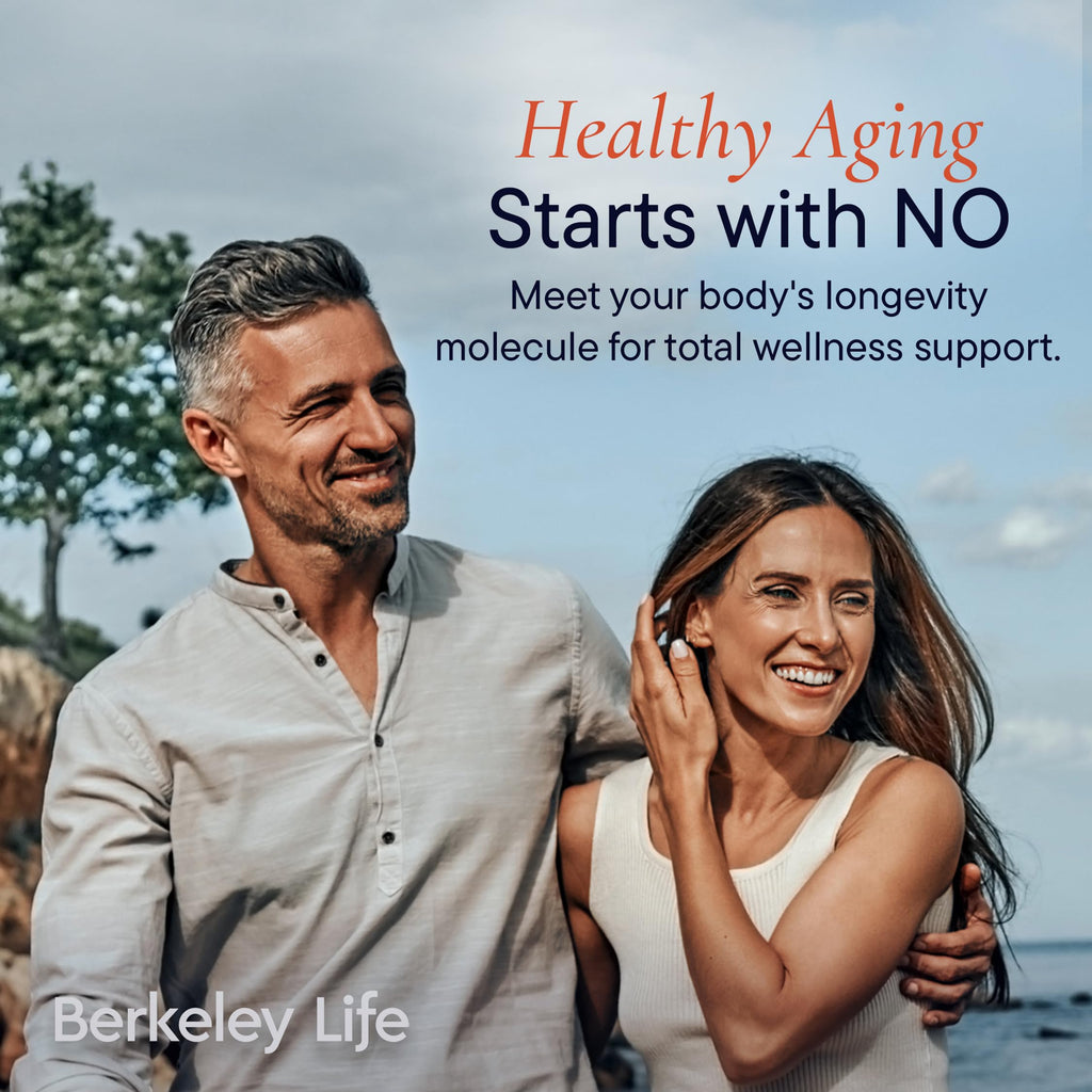 Berkeley Life Nitric Oxide Support Supplement - Nitric Oxide Booster for Men & Women - Blood Flow & Circulation with Beet Root Powder to Support Energy, Heart Health