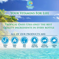 Mega Premium Liquid Multivitamin | Natural Immune Support Vitamin w/ 1333% Vitamin C, 200% D3, Zinc + 20 Vitamins, 70 Minerals, & 21 Amino Acids | Sugar Free