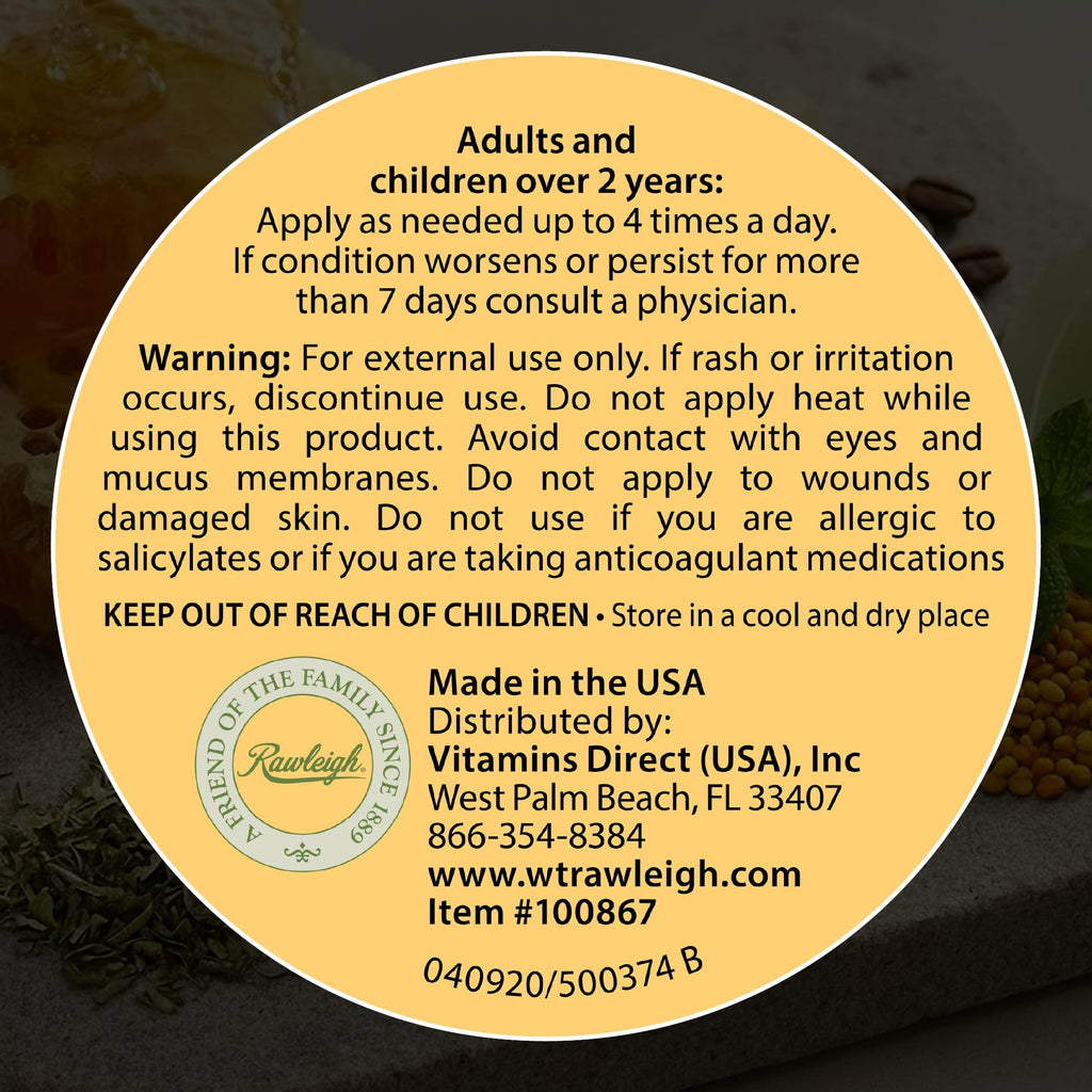 Rawleigh Bee Secret Soothing Balm: 0.85 oz - Pack of 1 RawleighBuy Supplements Australia