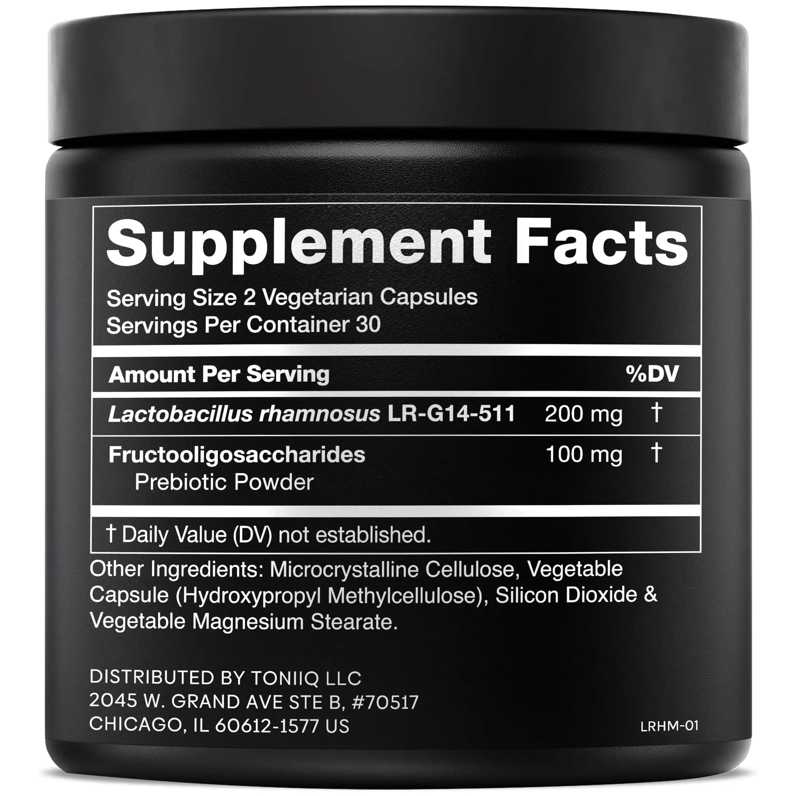 Toniiq Lactobacillus Rhamnosus – Ultra High Strength 100B CFU with Prebiotic FOS – Delayed Release Capsules – Third-Party Lab Tested – 60 Capsules Toniiq buy supplements Au