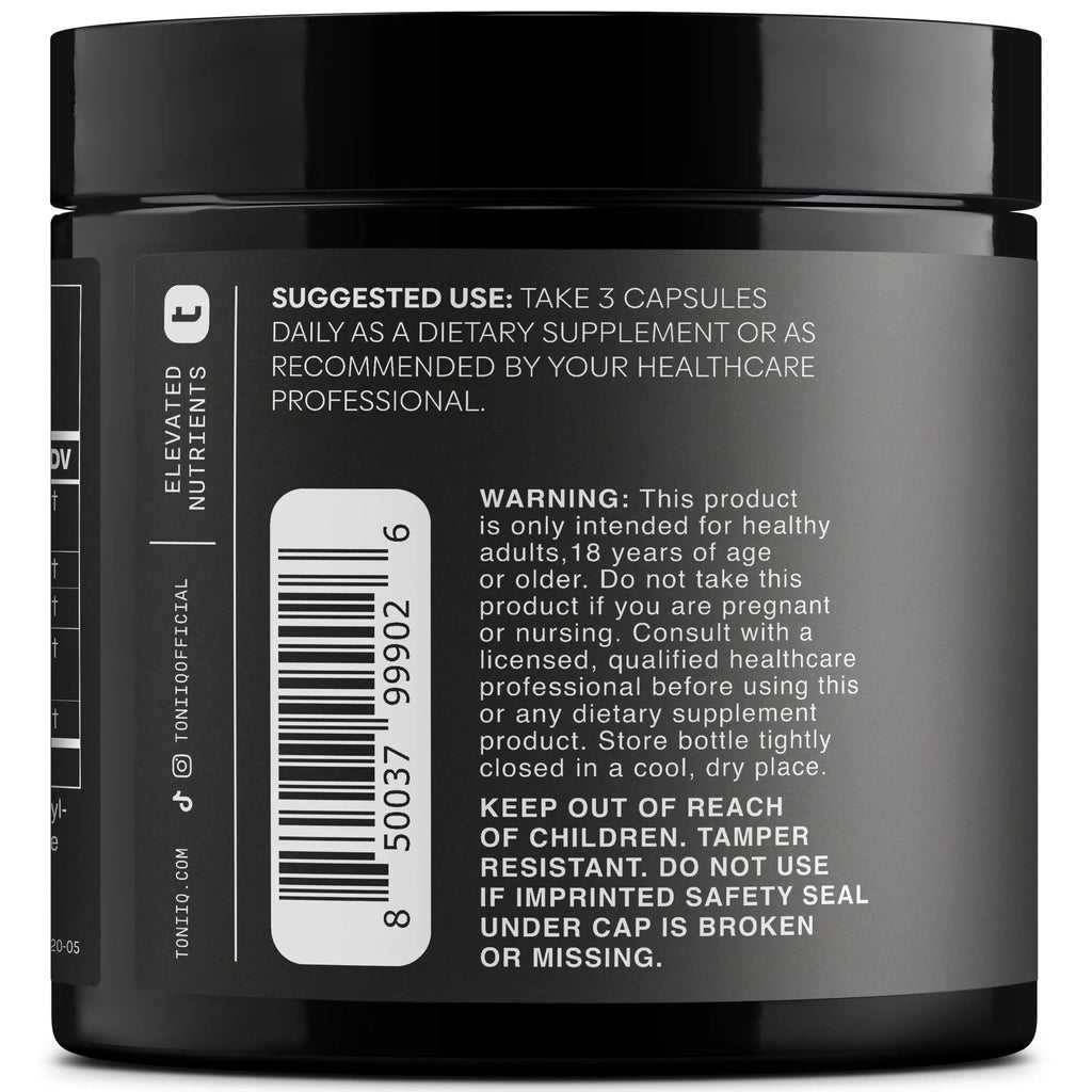 Turmeric Curcumin - Ultra High Potency 60:1 Extract with 97% Curcuminoids - 1200mg Per Serving - Black Pepper & MCT Oil for Enhanced Absorption - Third-Party Lab Tested - 120 Capsules Toniiq buy supplements Au