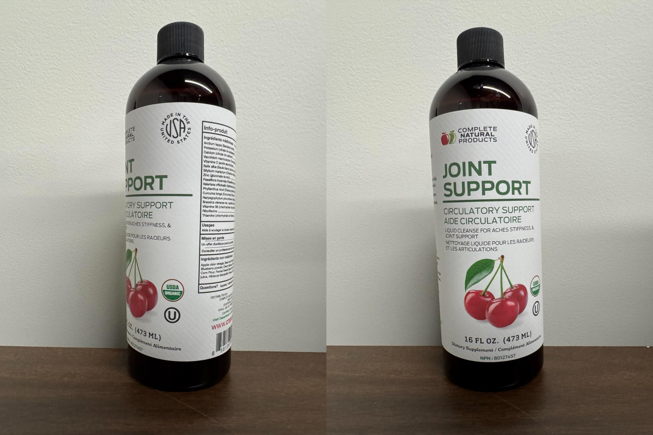 Complete Natural Products Joint Support Complete – 16 Fl Oz Organic Liquid Joint Supplement with Glucosamine Chondroitin MSM – Natural Uric Acid Cleanse & Herbal Joint Health Support for Mobility Complete Natural ProductsBuy Supplements Australia