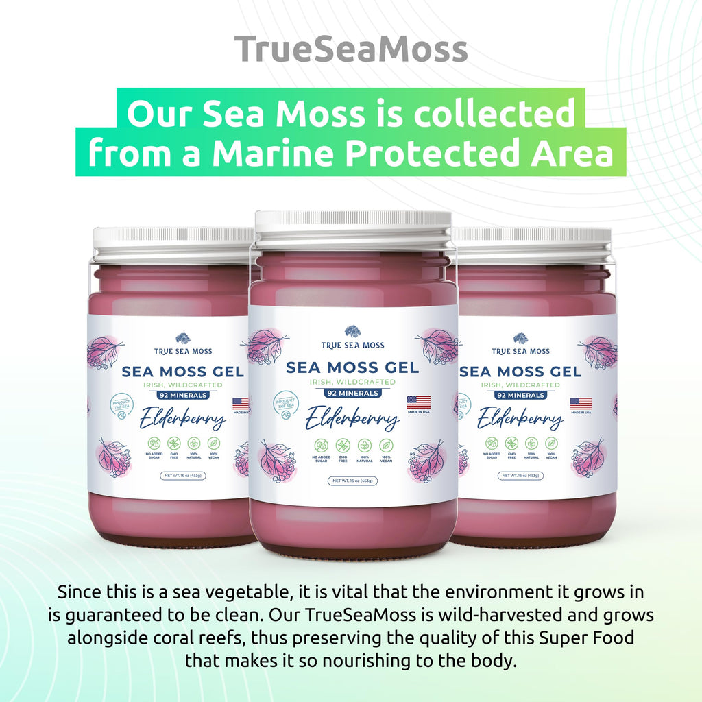 Irish Sea Moss Gel TrueSeaMossBuy Supplements Australia
