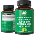 Wormwood Black Walnut Clove Cleanse for Humans. Elimination Detox + Intestinal Support Capsules Supplement for Adults and Kids. Pills with Artichoke and Pumpkin Seed for Additional Benefits Peak PerformanceBuy Supplements Australia