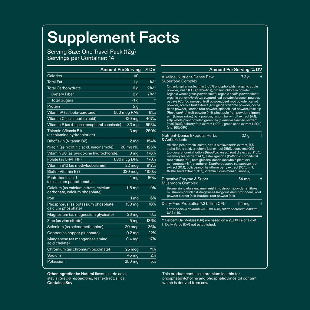 AG1 Athletic Greens Powder Supplement, Improve Gut Health, Multivitamin, Probiotic, Gluten Free, Vegan and Keto Friendly, 75 Vitamins (Travel Packs, 14 Count) - Classic Formula AG1 buy supplements Au