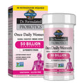 Garden of Life Once Daily Dr. Formulated Probiotics for Women 50 Billion CFU 16 Probiotic Strains with Organic Prebiotics for Digestive, Vaginal & Immune Health, Dairy Free, Shelf Stable 30 Capsules Garden of Life buy supplements Au