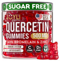 JOYLI Quercetin Gummies - Quercetin with Bromelain Zinc Vitamin C & Vitamin D3 - Quercetin Supplement 500MG for Immune System & Allergy - Quercetin for Kids and Adults - 60 Quercetin Chewable JOYLI NutritionBuy Supplements Australia