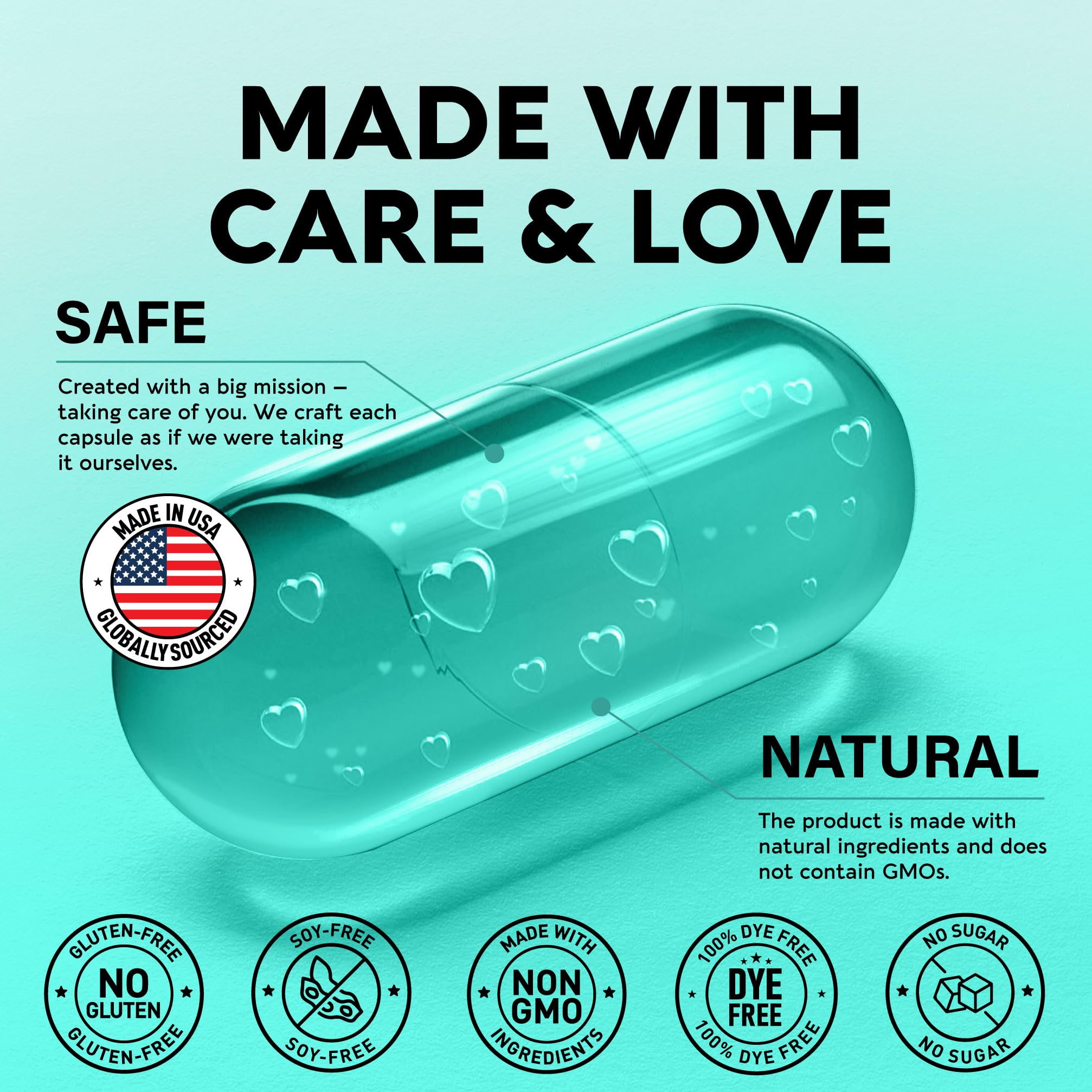 Irish Sea Moss Capsules - Made with Organic Sea Moss, Bladderwrack & Burdock Root - Made in USA - Advanced Superfood - Natural Multi Supplements Blend - Immunity & Energy Support - 90 Vegan Capsules NUTRAHARMONYBuy Supplements Australia