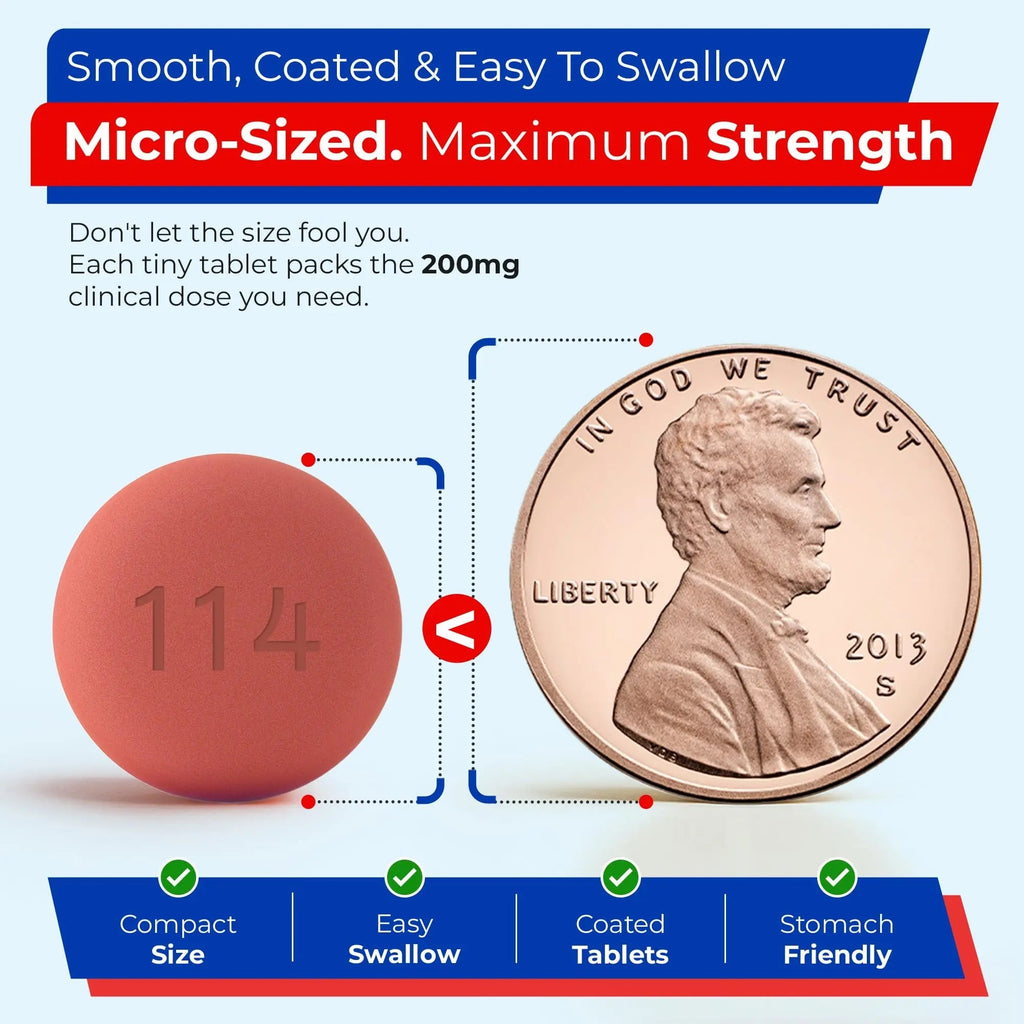 TIME-Cap Labs 200 Tablets Ibuprofen 200mg Coated - Pain Reliever & Fever Reducer (NSAID) for Adults, Helps with Headache, Back Pain, Muscle Aches, Toothaches, Menstrual Cramps & Minor Arthritis Pain TIME-CAP LABS, INC.Buy Supplements Australia