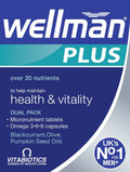 Vitabiotics Ltd Vitabiotics Wellman Plus, 56 Tablets/Capsules WellmanBuy Supplements Australia
