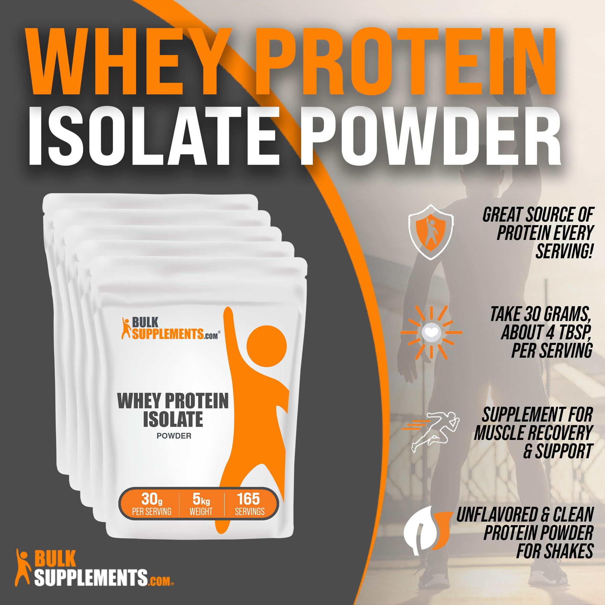 BULKSUPPLEMENTS.COM Whey Protein Isolate Powder - Unflavored Protein Powder BULKSUPPLEMENTS.COMBuy Supplements Australia