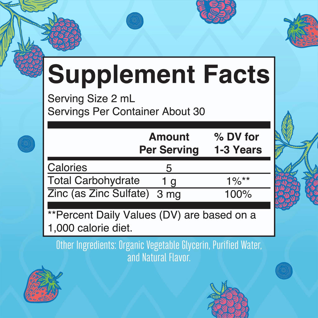 MaryRuth Organics USDA Toddler Liquid Drops | Zinc Sulfate | Immune Support Supplement| Skin Health | Vegan | Formulated for Ages 1-3 | Delicious Berry Flavor | 1 Month Supply | 2 Fl Oz MARYRUTH'SBuy Supplements Australia