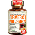 Turmeric Curcumin Supplement with 10:1 Tart Cherry Extract & Celery Seed Extract – Natural Uric Acid Balance, Joint Health & Sleep Aid – Turmeric Curcumin with Black Pepper – 60 Tart Cherry Capsules Vimerson HealthBuy Supplements Australia