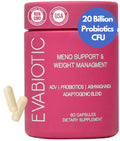 Complete Menopause Vitamins - Ashwaghanda, Probiotics, ACV for Weight Management, Hot Flashes, Night Sweats, Bloat, Hormone Balance - Vegan 60 Caps Menopause Supplements for Women Non-GMO EVABIOTICBuy Supplements Australia