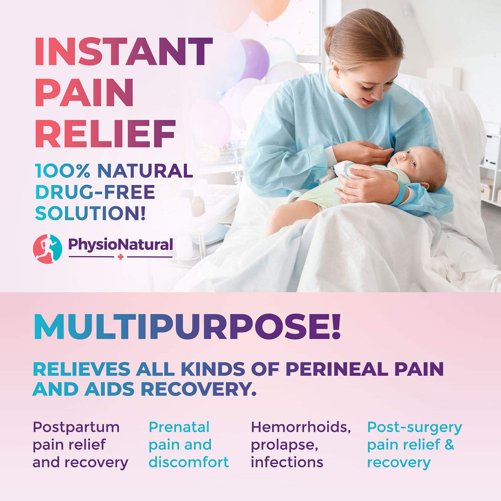 Reusable Perineal Ice Packs with Washable Sleeves – for Hemorrhoids, Postpartum Vaginal Pain PhysioNaturalBuy Supplements Australia