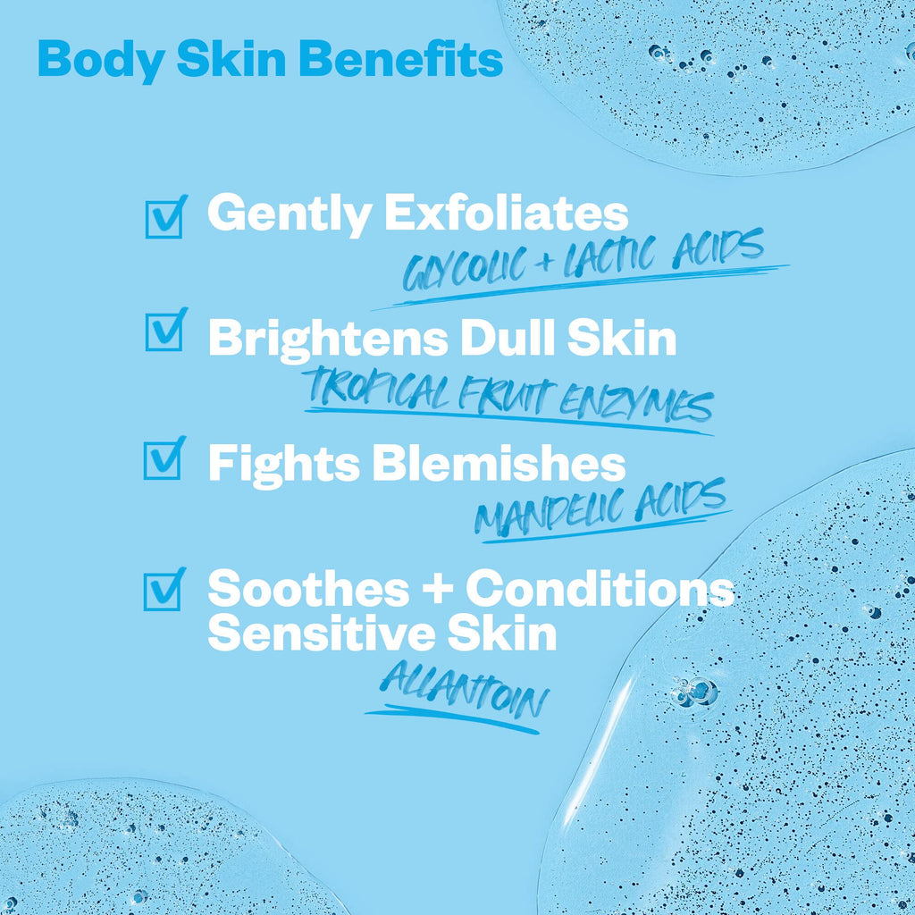 Kosas Kosasport Good Body Skin Body Wash | AHA & Enzyme Exfoliating Wash KosasBuy Supplements Australia