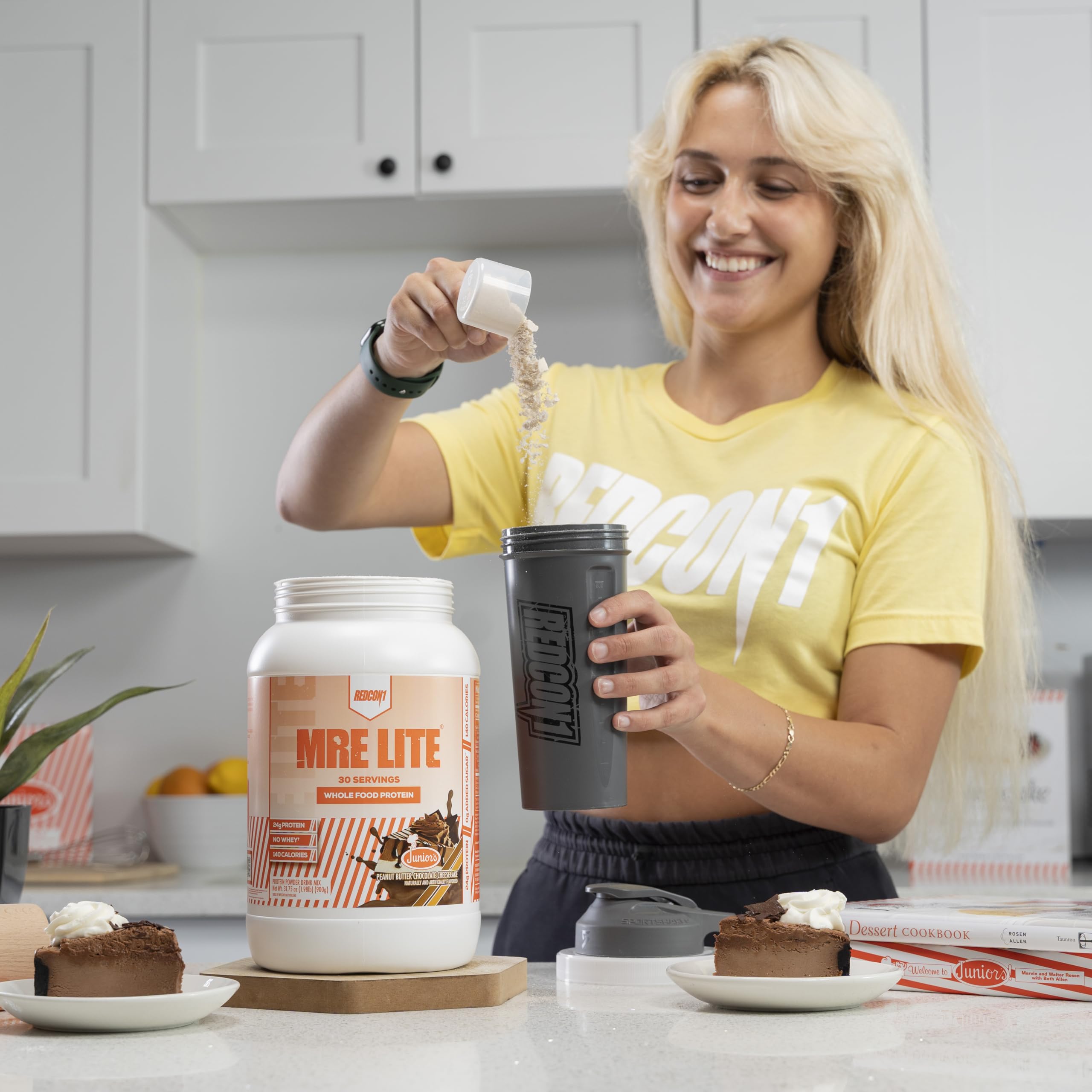 REDCON1 MRE Lite Whole Food Protein Powder, Juniors, Peanut Butter Chocolate REDCON1Buy Supplements Australia