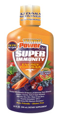 Liquid Vitamin Turbo Power Plus: 47 Vitamins, Enzymes, Vitamin D3, Vitamin A, Vitamin C, and Zinc for Men, Women, Teens, and Kids Turbo Power