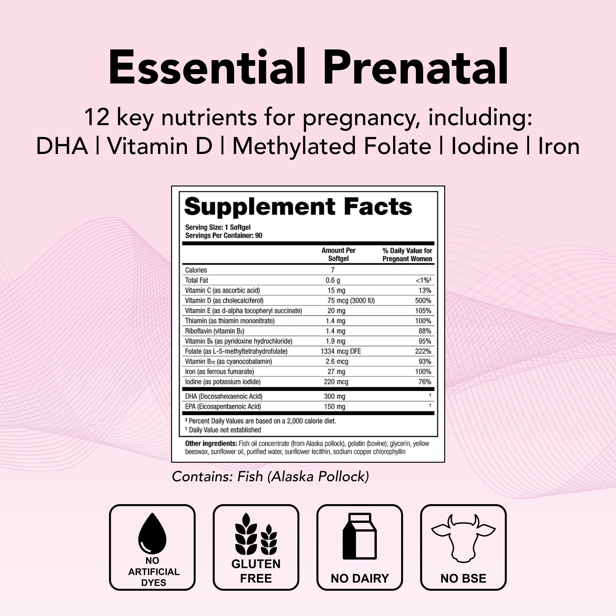 Theralogix TheraNatal One Prenatal Vitamin - 90-Day Supply - Prenatal Multivitamin TheralogixBuy Supplements Australia