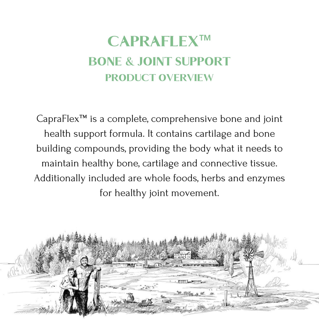 CapraFlex by Mt. Capra | Bone and Joint Support Supplement with Chicken Collagen, Hyaluronic Acid, Turmeric, and Herbs for Joint Vitality | 30 Servings - 120 Capsules Mt CapraBuy Supplements Australia