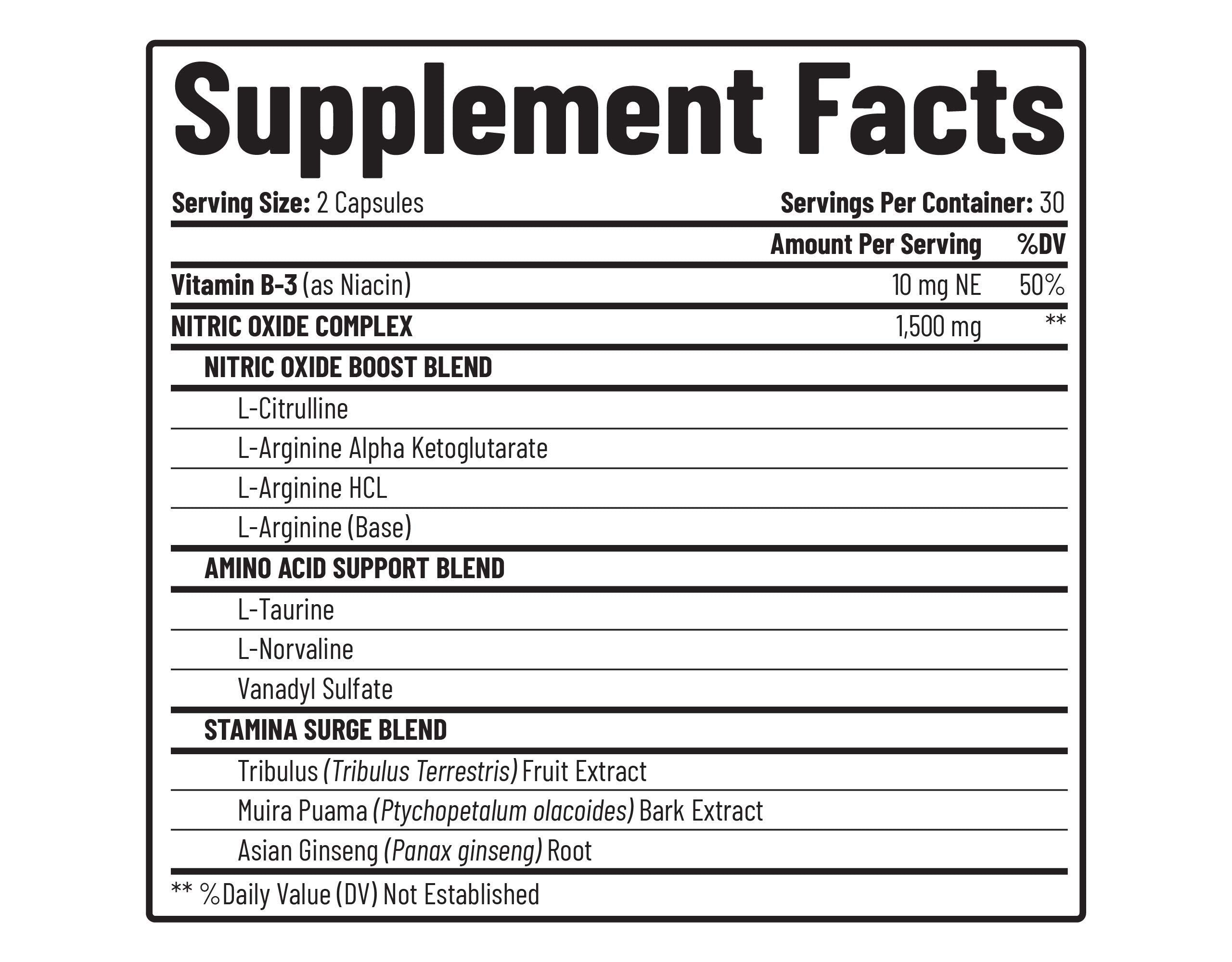 Snap Supplements Nitric Oxide + Testo Booster (2 Products)