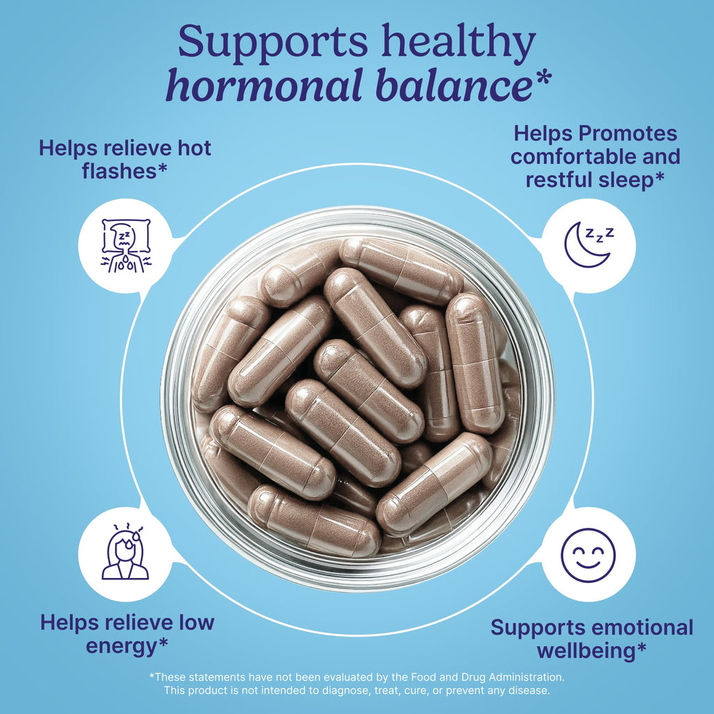 Santo Remedio Hormonal Balance for Women | Menopause Support for Hot Flashes, Night Sweats & Mood Swings | Hormone-Free Formula with Siberian Rhubarb, Chaste Tree & DIM | Doctor Juan Rivera Product Santo RemedioBuy Supplements Australia