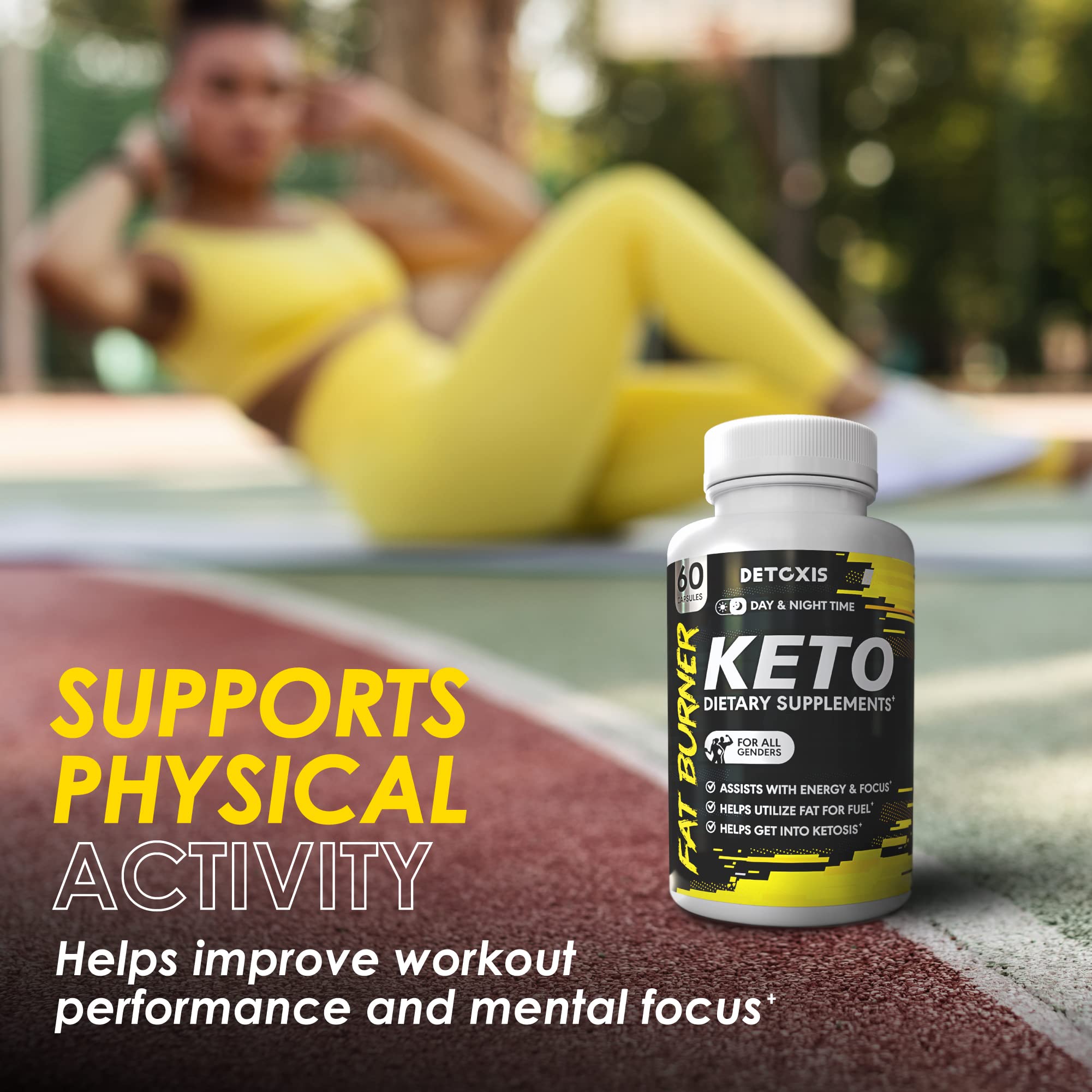 Keto Pills - 60 Ketogenic Diet Support Capsules - Keto Weight Management - Increase DetoxisBuy Supplements Australia