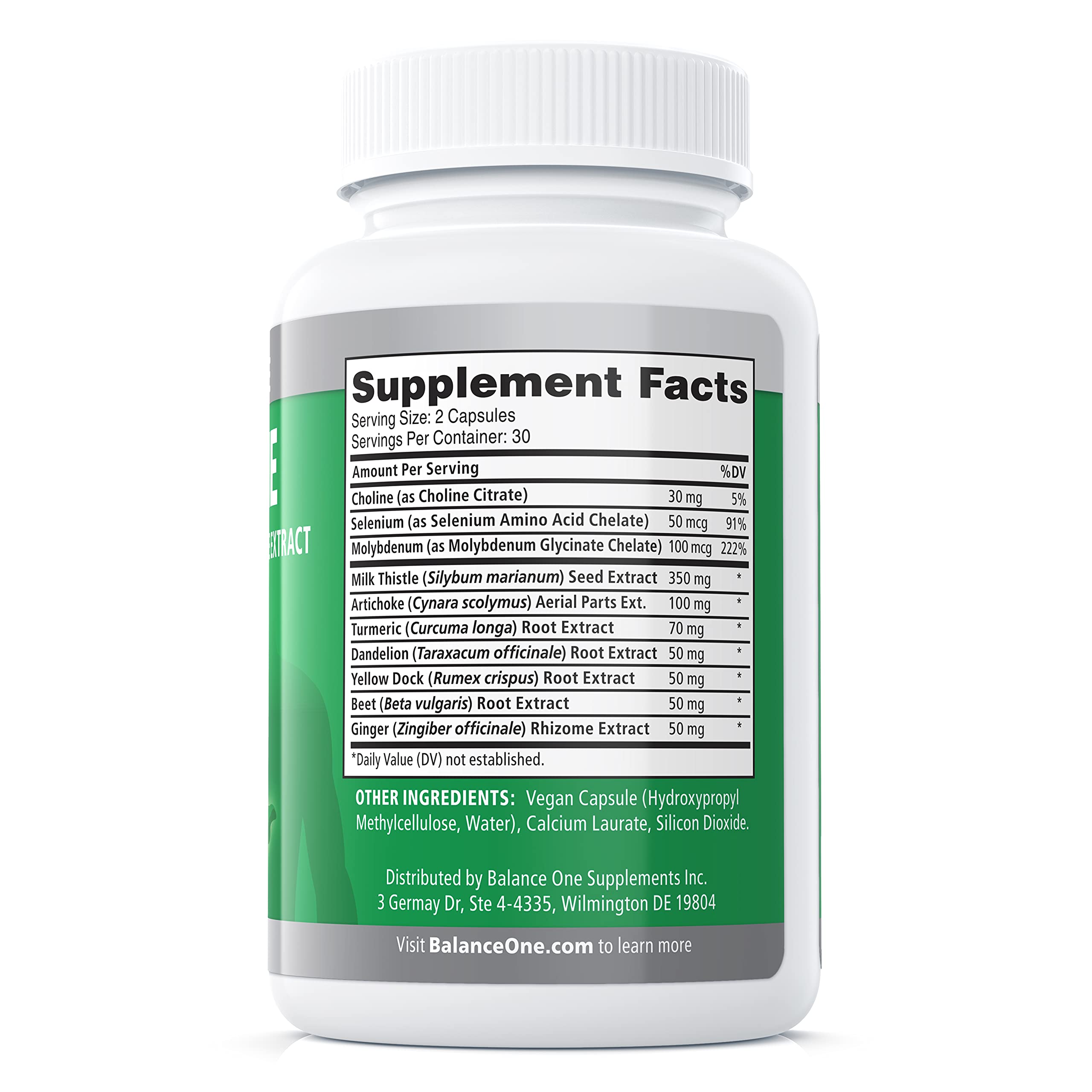 Balance ONE Liver Support Supplement with Milk Thistle, Molybdenum, Dandelion Root & Choline – Liver Health, Detox Pathway & Antioxidant Support – Vegan Capsules, 1 Month Supply – Liver One Balance ONE buy supplements Au