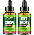 SHAPELINE Weight Loss Drops - Diet Drops 1 Fl Oz & 2 Fl Oz - Made in The USA - Appetite 