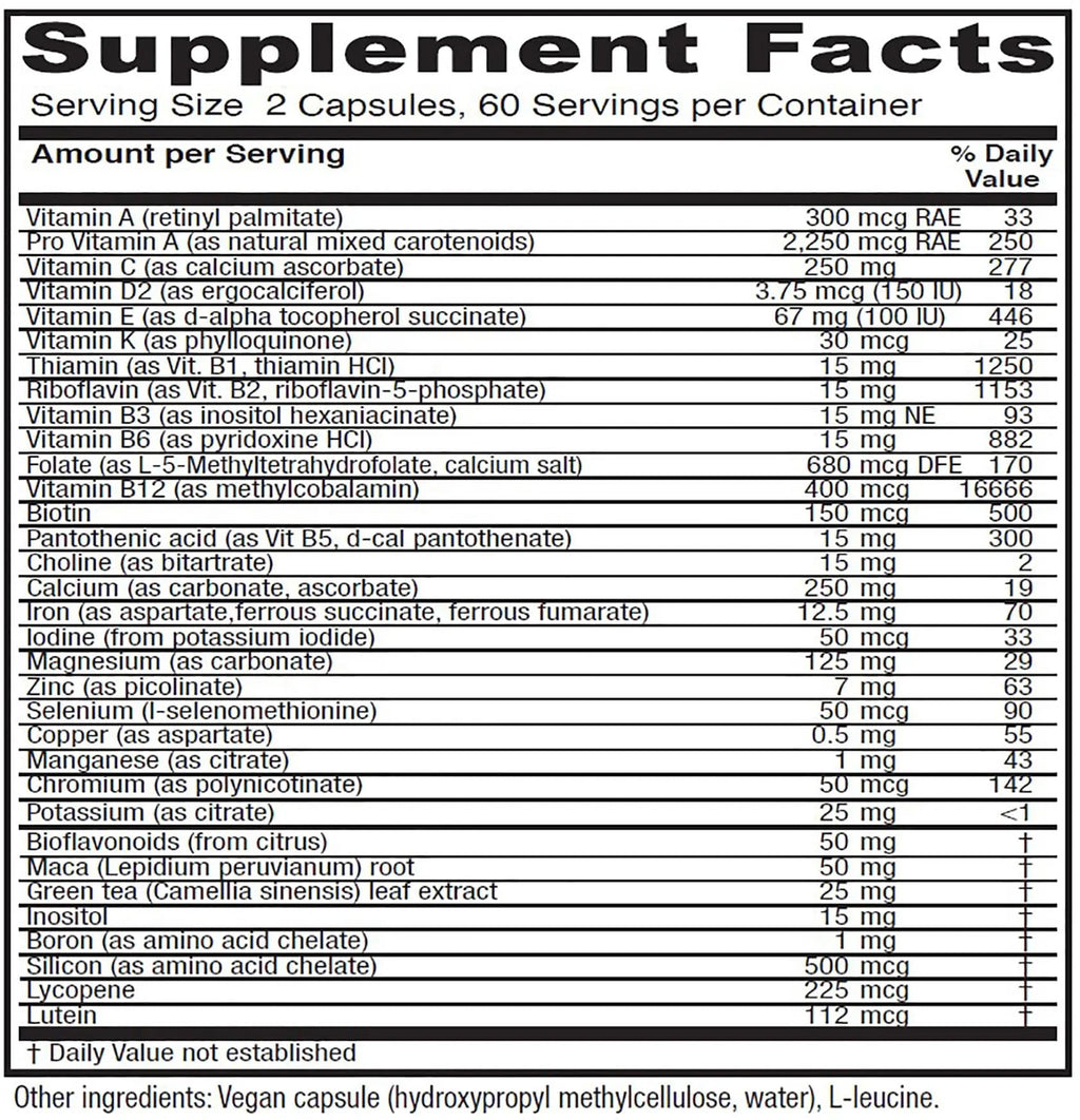 Vitanica FemTeen Symmetry, Vitamins for Teens Daily Multivitamin, Vegan, 120 Capsules VitanicaBuy Supplements Australia