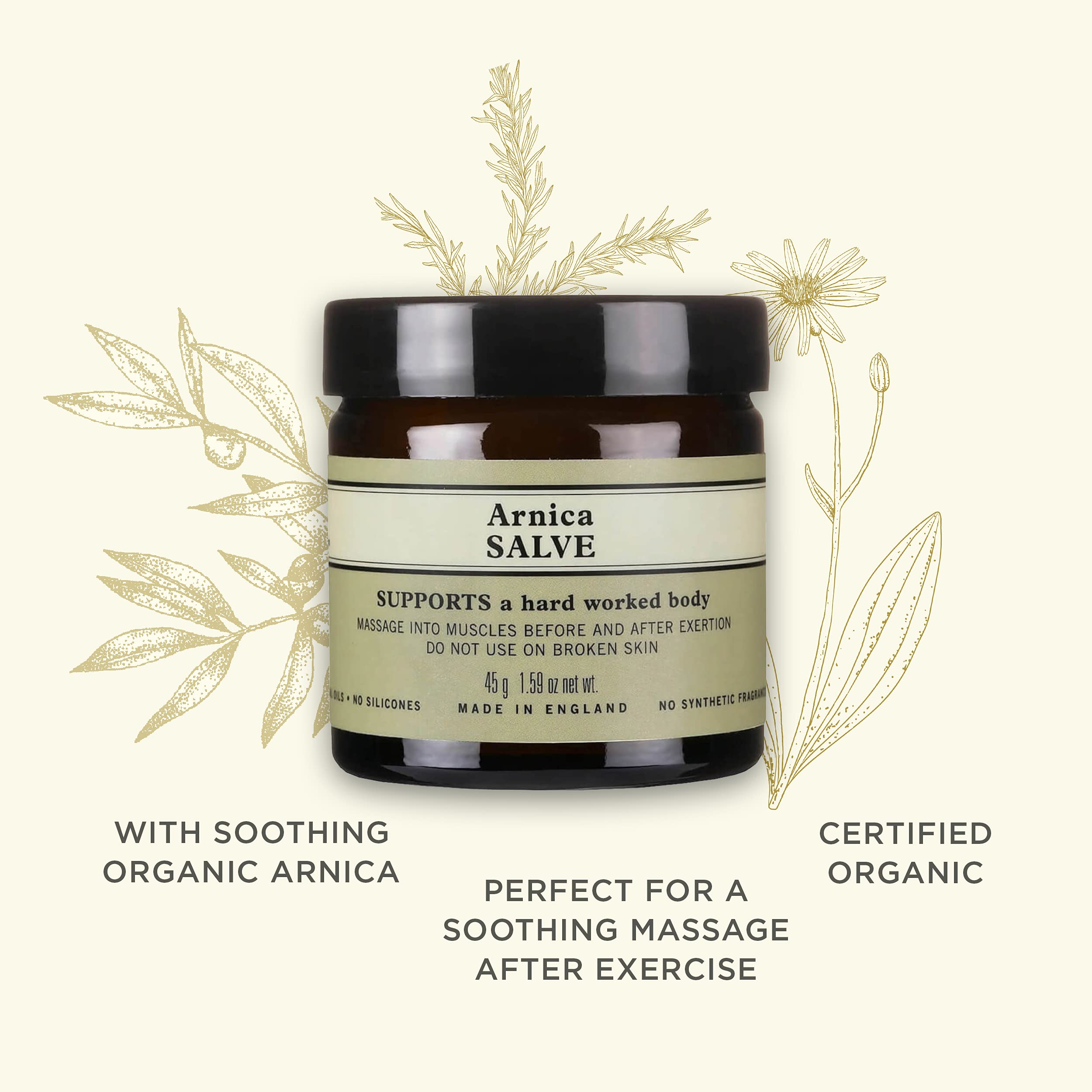 Neal's Yard Arnica Salve with Nourishing Oils & Soothing Beeswax for Sore Muscles, Aches & Stiffness, Vegetarian Approved, Cruelty Free,1.59 oz Neal's Yard RemediesBuy Supplements Australia