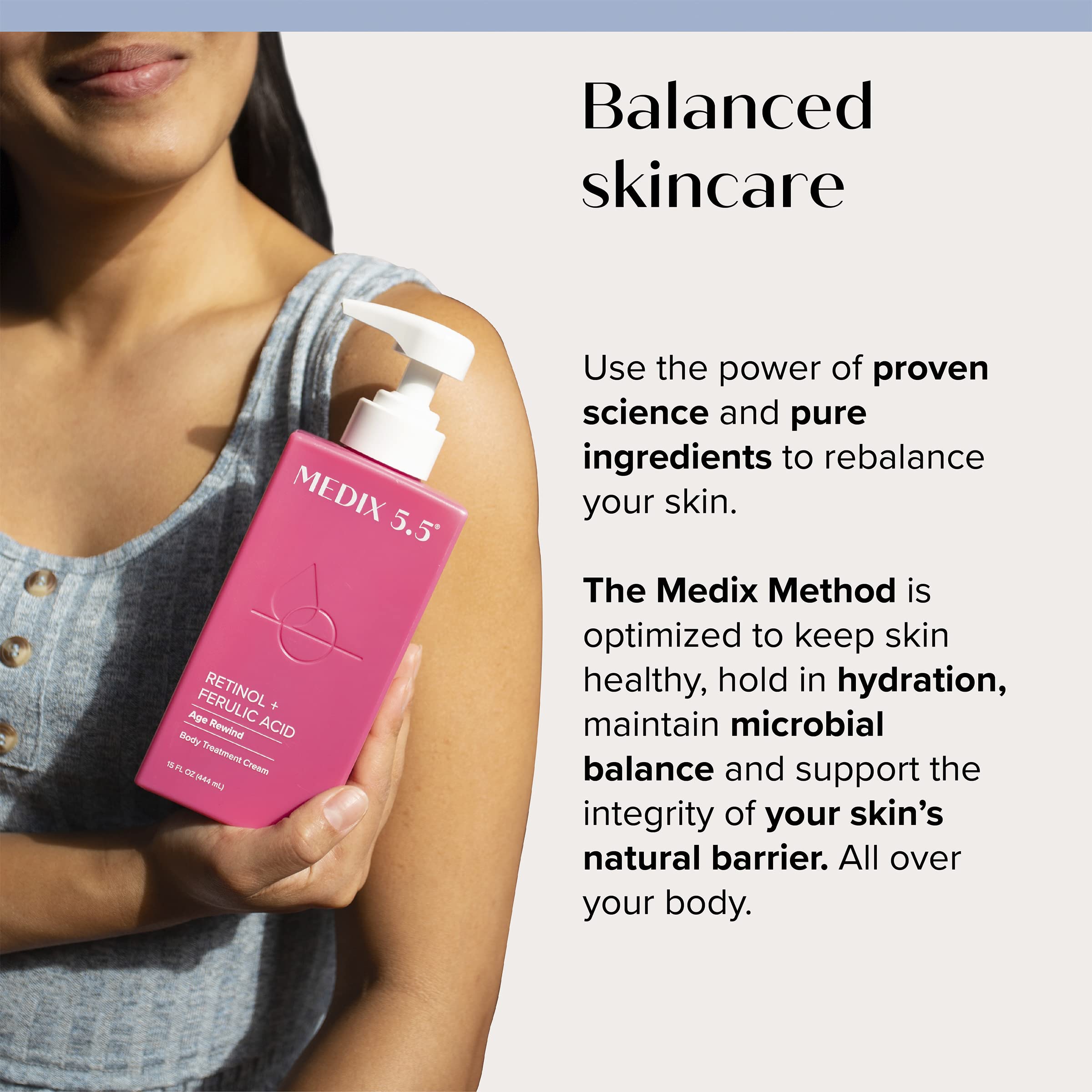 Medix 5.5 Retinol Body Lotion + Hyaluronic Acid Cream, Moisturizer Body & Face Lotion Medix 5.5Buy Supplements Australia