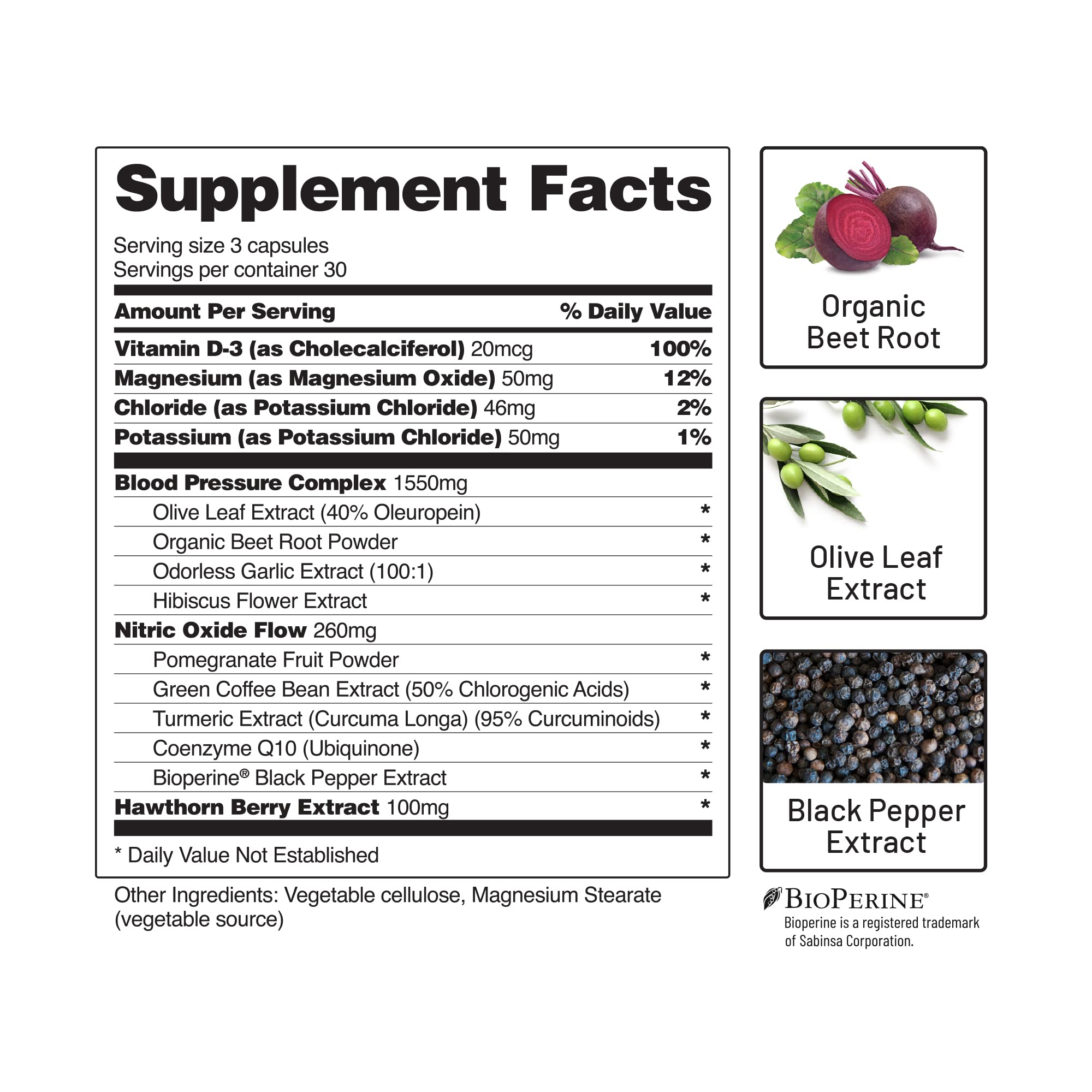 Snap Supplements Heart Health and Nitric Oxide Booster