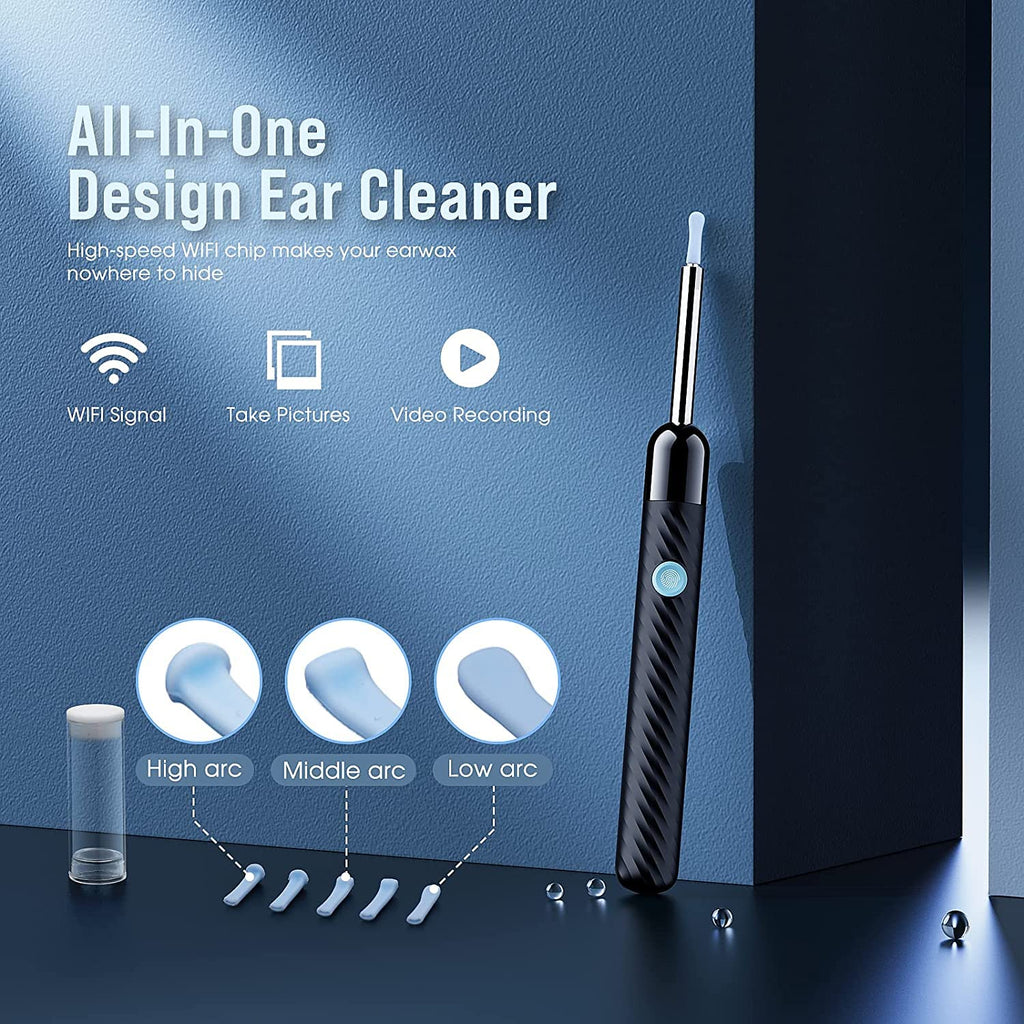 Ear Wax Removal - Earwax Remover Tool with 8 Pcs Ear Set - Ear Cleaner LEIPUTBuy Supplements Australia