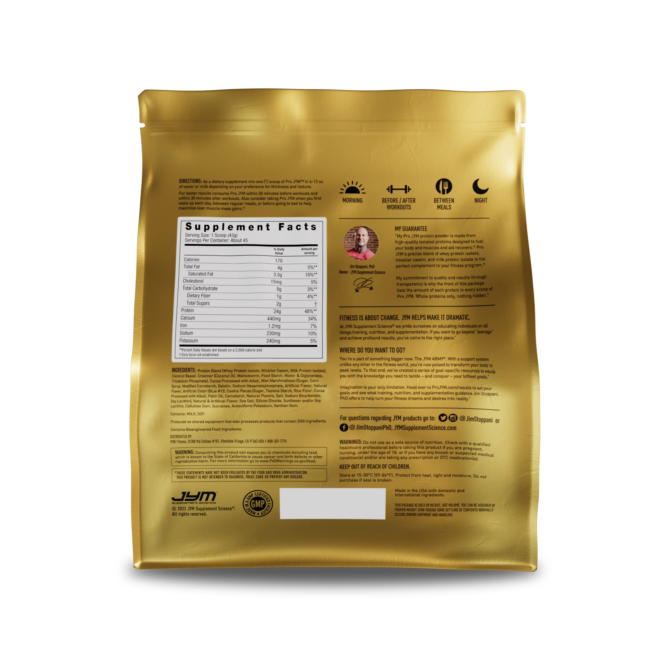 Pro JYM Protein Powder - Egg White, Milk, Whey Protein Isolates & Micellar Casein JYM Supplement ScienceBuy Supplements Australia