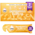 Benjamin Button 12,000mg Marine Collagen Liquid Shots| High Strength Hydrolyzed Marine Collagen Peptides w/Hyaluronic Acid & Vitamin C for Skin, Hair & Joints | Mango, 14 Daily Servings 30ml Benjamin Button buy supplements Au