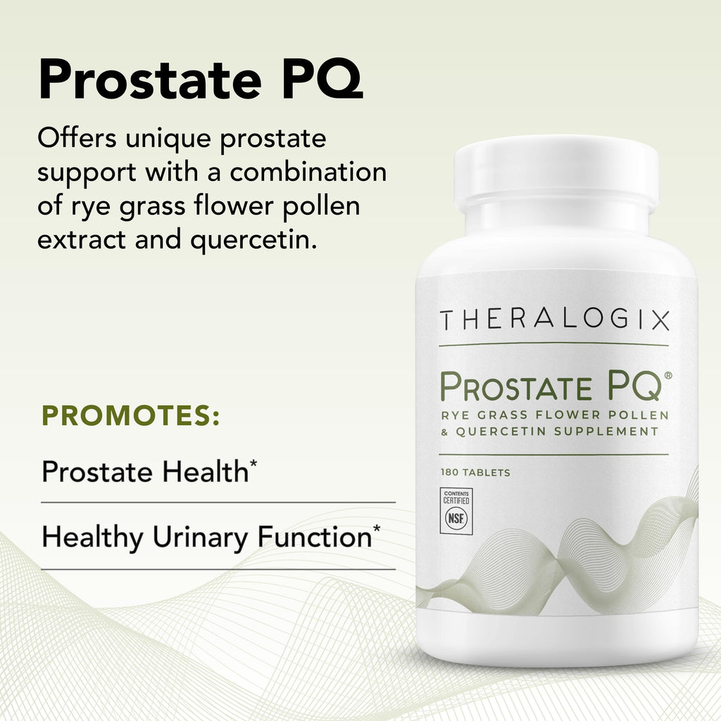 Theralogix Prostate PQ - Rye Grass Pollen Extract & Quercetin Supplement - 90-Day TheralogixBuy Supplements Australia