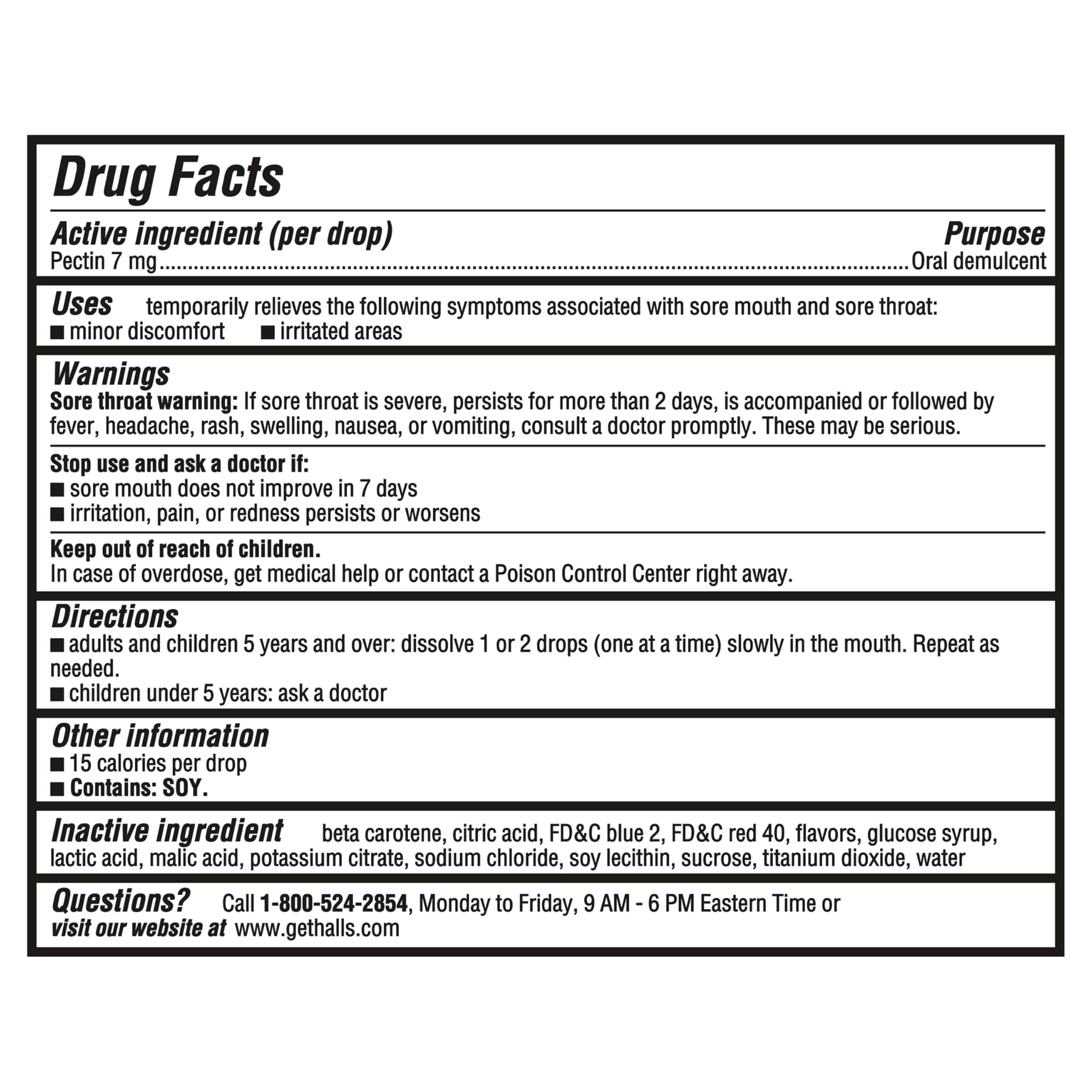 HALLS Throat Soothing Creamy Strawberry Throat Drops, 70 Drops HALLS buy supplements Au