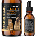Busters Hip and Joint Hemp Oil Formula enriched with Glucosamine, Pain Relief for Dogs and Pets, Arthritis, and Advanced Mobility Support K2xLabsBuy Supplements Australia