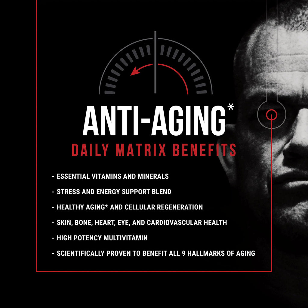Jocko Fuel TIME WAR - Multivitamin for Men & Women. NAD Supplement for Healthy Aging, Heart, Bone, & Eye Health. Essential Vitamins and Minerals Jocko Fuel