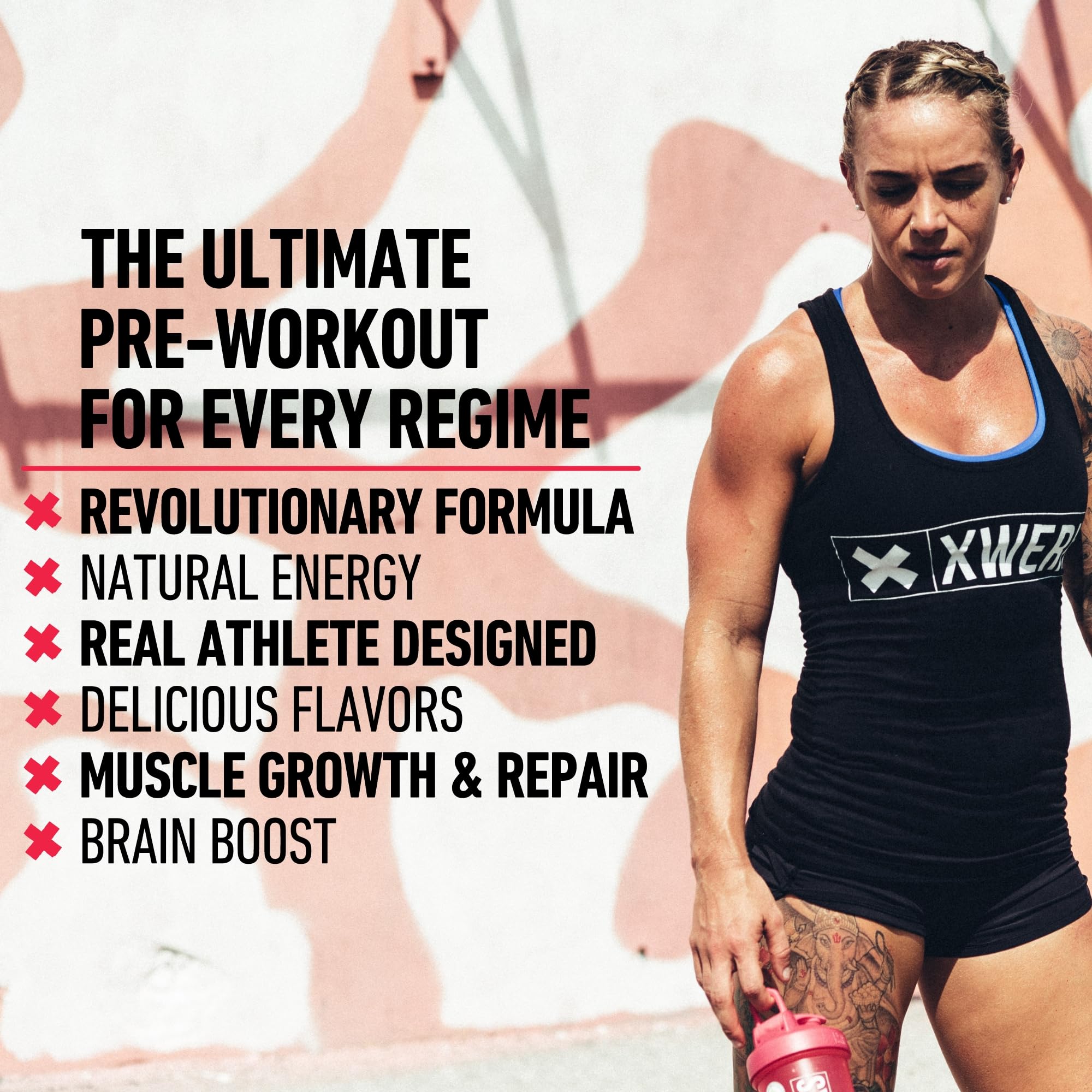 Xwerks Ignite Blue Razz Pre Workout Powder - Best Natural Keto Pre-Workout for Women XwerksBuy Supplements Australia